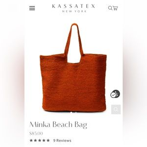 Kassatex Minka Beach Bag